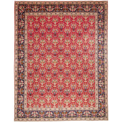 Tappeto Originale Tabriz Persia 303x385 Rosso B