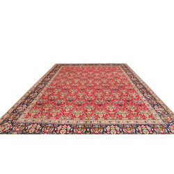 Tappeto Originale Tabriz Persia 303x385 Rosso B