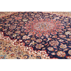 Tappeto Originale Kashan Persia 290x393 Blu Not