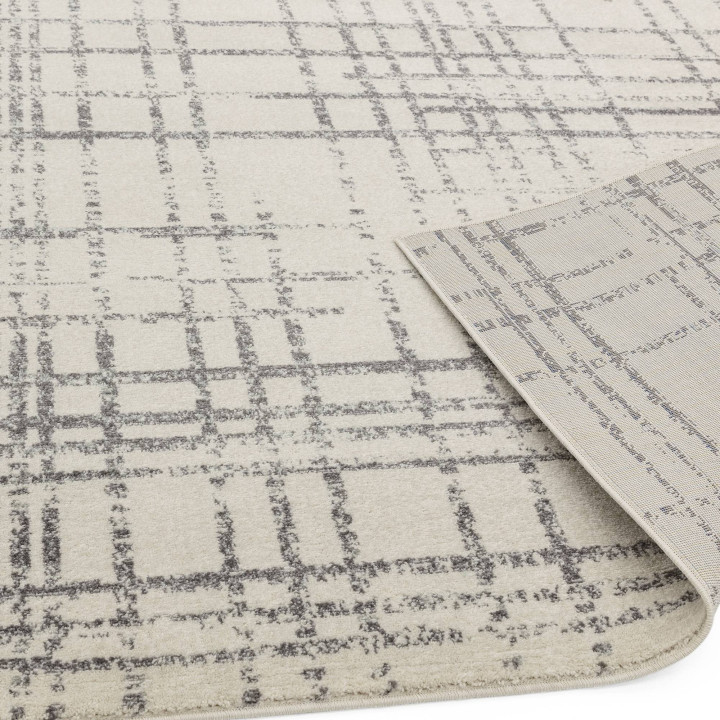Rug Nova geometric light grey dark grey beige 20