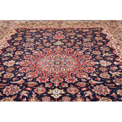 Tappeto Originale Kashan Persia 290x393 Blu Not
