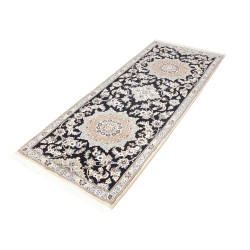 Tappeto Originale Nain 9la Persia 84x202 Blu Sc