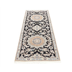 Tappeto Originale Nain 9la Persia 84x202 Blu Sc
