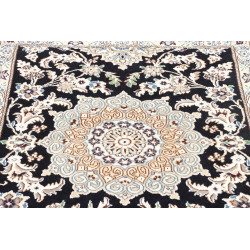 Tappeto Originale Nain 9la Persia 84x202 Blu Sc