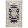Tappeto Originale Nain 9la Persia 154x244 Blu N