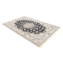 Tappeto Originale Nain 9la Persia 154x244 Blu N
