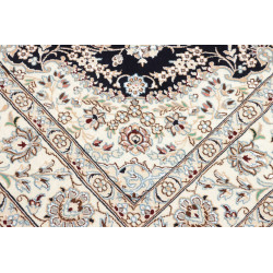 Tappeto Originale Nain 9la Persia 154x244 Blu N