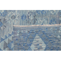 Tappeto Kilim Afghanistan 204x281 Blu Grigio Ch