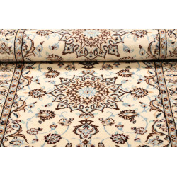 Tappeto Originale Nain 9la Persia 95x354 Crema