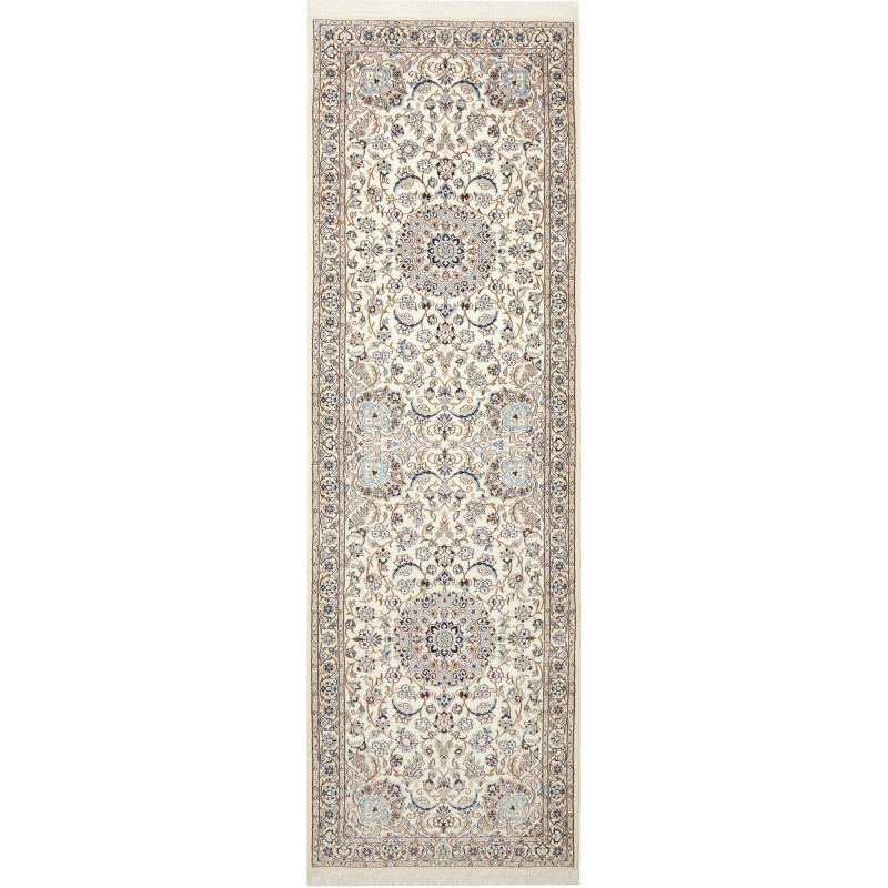 Tappeto Originale Nain 9la Persia 101x323 Crema