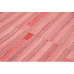 Tappeto Originale Kilim Persia 223x323 Rosa Cor