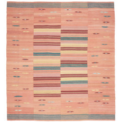 Tappeto Originale Kilim Persia 218x239 Pesca Mu