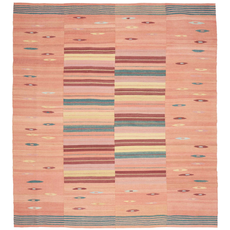 Tappeto Originale Kilim Persia 218x239 Pesca Mu