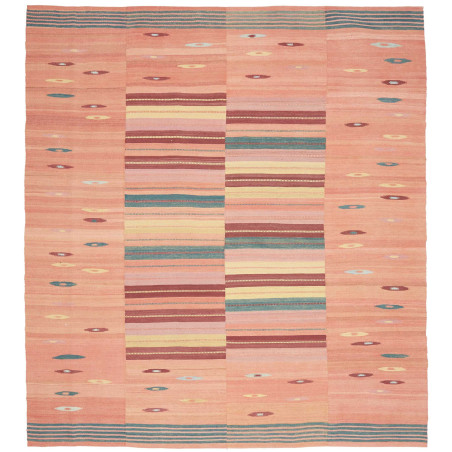 Tappeto Originale Kilim Persia 218x239 Pesca Mu