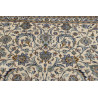 Hand Made Rug Kashan Persia 292x485 Cream Blue