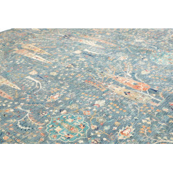 Hand Made Rug Shahi Fine Pakistan 302x434 Teal