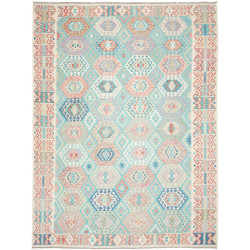 Hand Made Rug Kilim Afghanistan 303x398 Aqua Pi