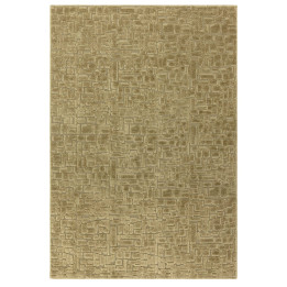 Rug Casa geometric olive green beige 160x230 cm
