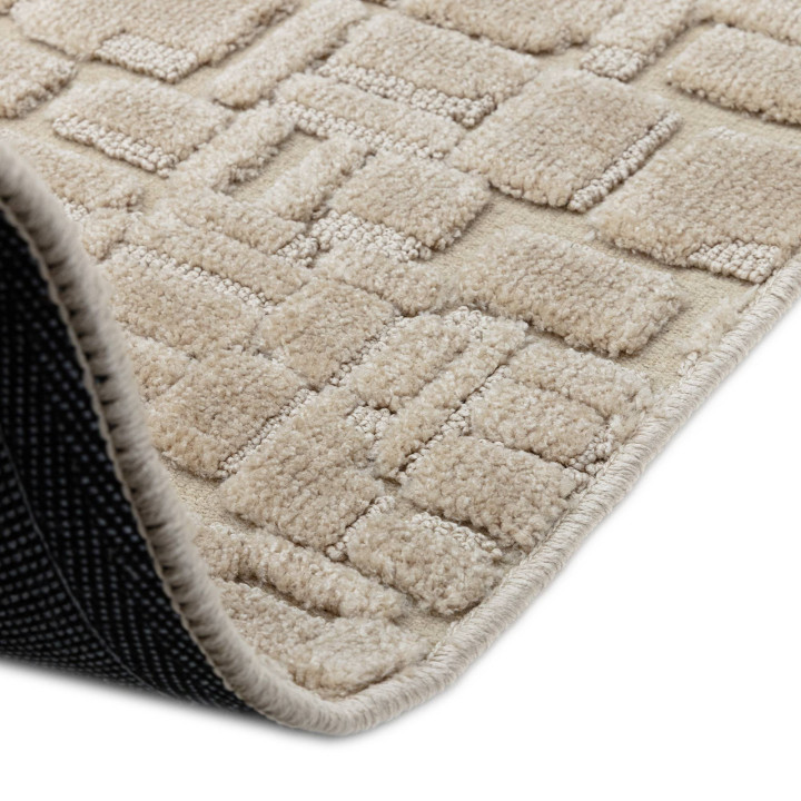 Rug Casa abstract beige taupe 120x170 cm