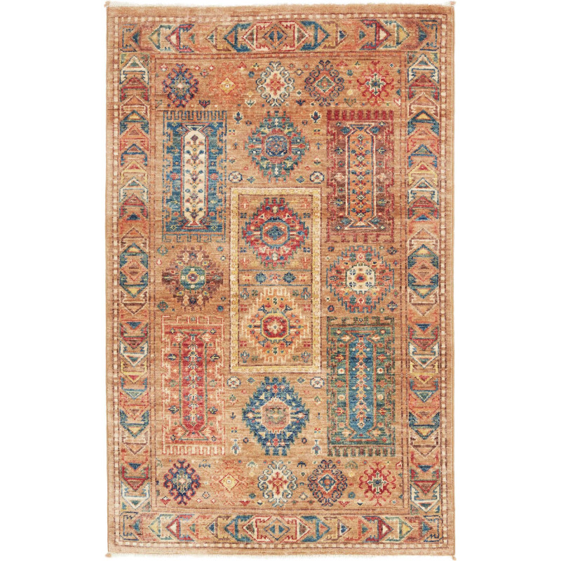 Tappeto Originale Tribal Pakistan 78x123 Cammel