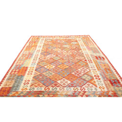Kilim 205x297 Cm Kilim, Afghanistan, Lana Cardata A Mano