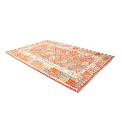 Kilim 205x297 Cm Kilim, Afghanistan, Lana Cardata A Mano