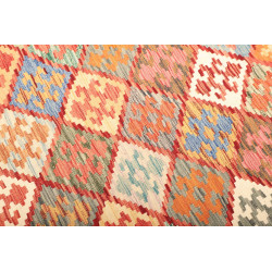 Kilim 205x297 Cm Kilim, Afghanistan, Lana Cardata A Mano