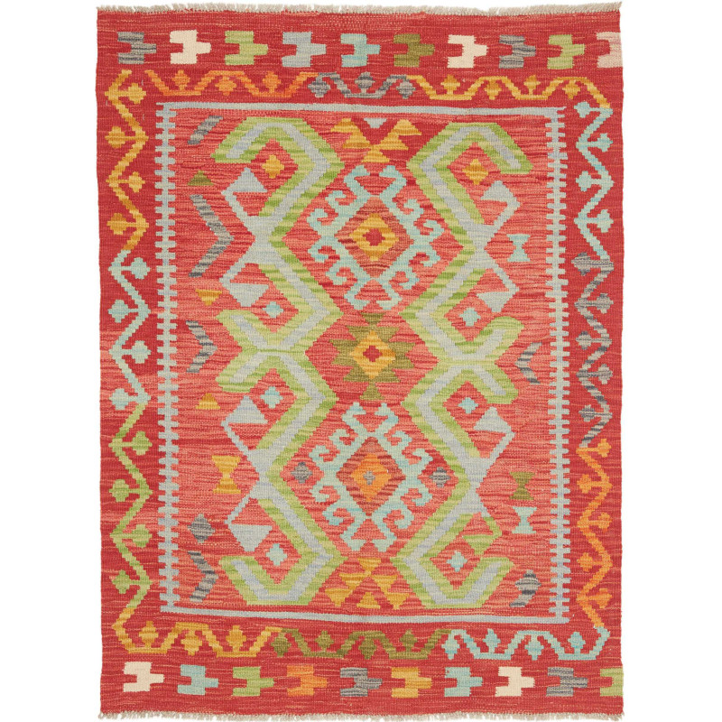 Tappeto Originale Kilim Afghanistan 102x138 Ros
