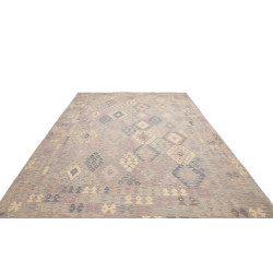 Kilim 256x342 Cm Kilim Afghanistan, Lana Cardata A Mano,