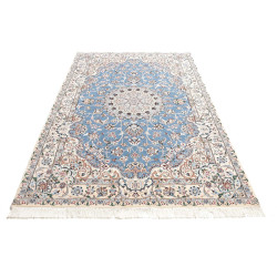 Tappeto Originale Nain 9la Persia 153x255 Blu C