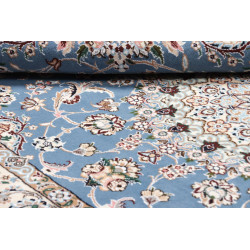 Tappeto Originale Nain 9la Persia 153x255 Blu C