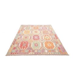 Kilim 174x247 Cm Kilim, Afghanistan, Lana Cardata A Mano