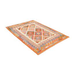 Kilim 127x175 Cm Kilim, Afghanistan, Lana Cardata A Mano