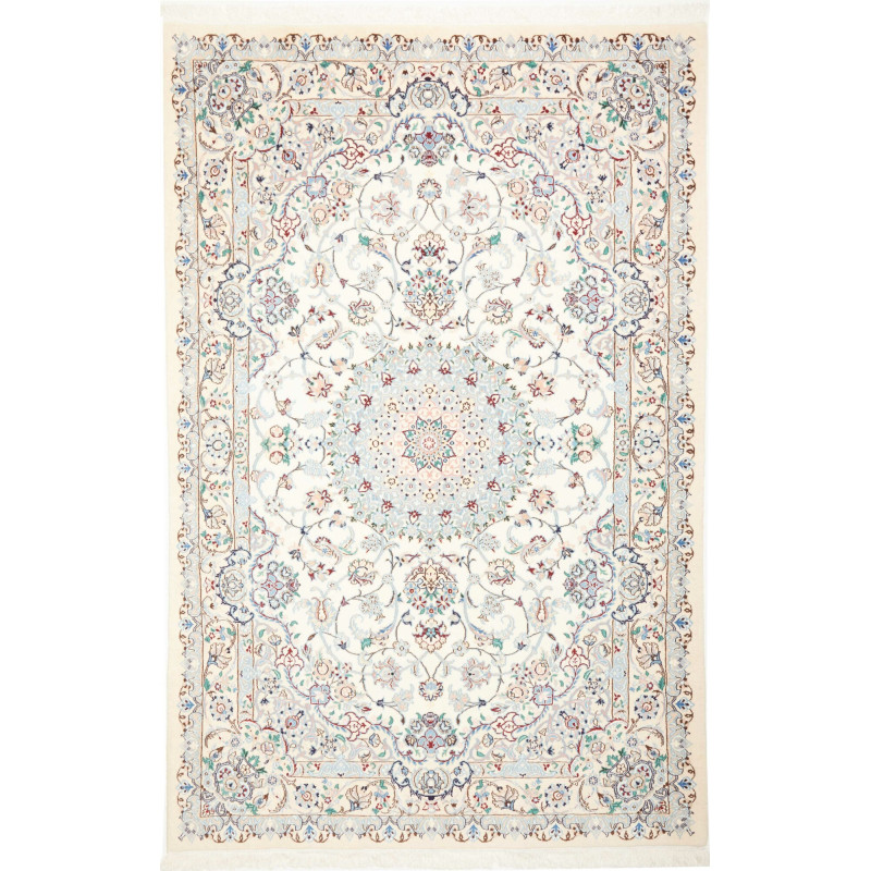 Tappeto Originale Nain 9la Persia 158x245 Crema