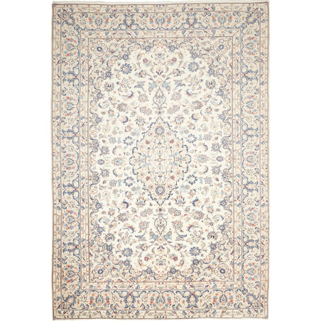 Tappeto Originale Kashan Persia 203x293 Bianco