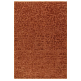Rug Casa geometric copper brick 200x290 cm