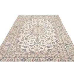 Tappeto Originale Kashan Persia 203x293 Bianco