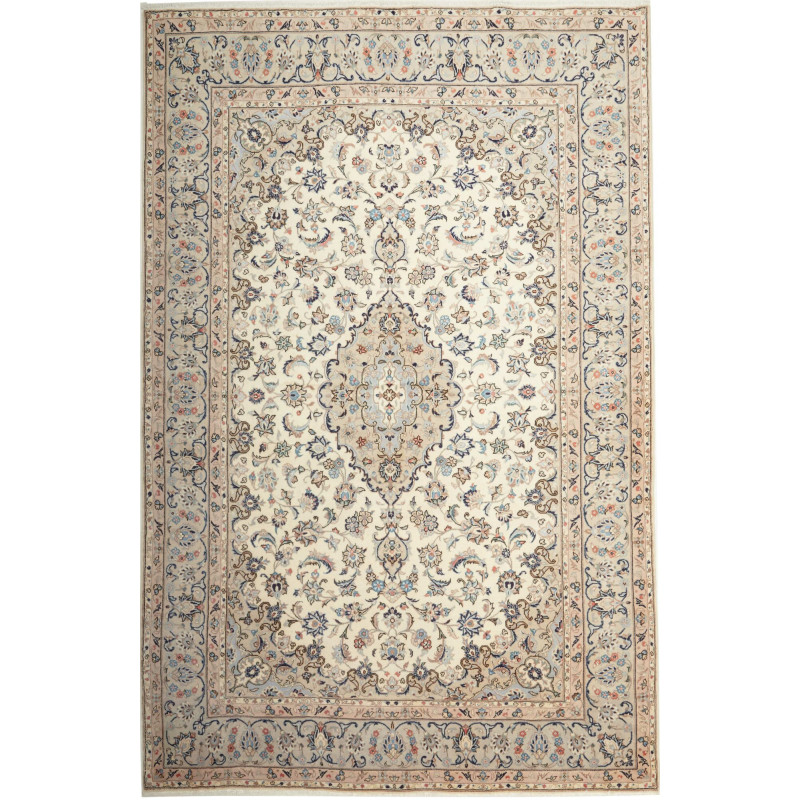 Tappeto Originale Kashan Persia 193x298 Avorio