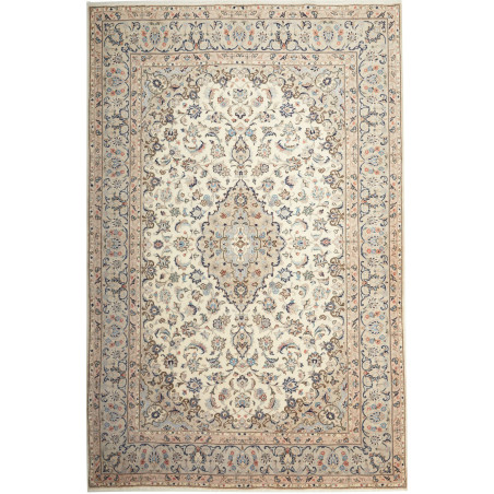 Tappeto Originale Kashan Persia 193x298 Avorio