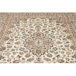 Tappeto Originale Kashan Persia 193x298 Avorio