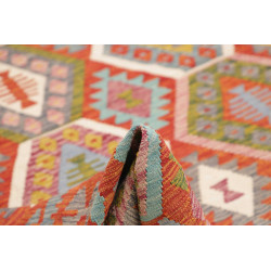 Rug Kilim Afghanistan 253x294 Reddish Orange Li