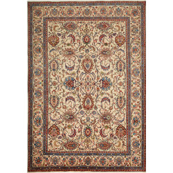 Tappeto Originale Mashad Persia 220x317 Crema R