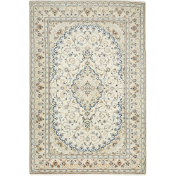 Tappeto Originale Kashan Persia 198x295 Crema B
