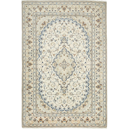 Tappeto Originale Kashan Persia 198x295 Crema B