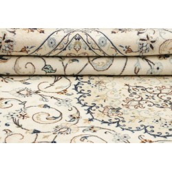 Tappeto Originale Kashan Persia 198x295 Crema B