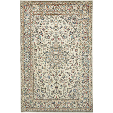 Tappeto Originale Kashan Persia 200x303 Avorio