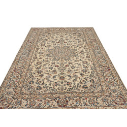 Tappeto Originale Kashan Persia 200x303 Avorio