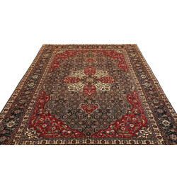 Tappeto Originale Tabriz Persia 200x305 Blu Scu