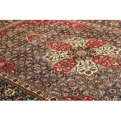 Tappeto Originale Tabriz Persia 200x305 Blu Scu