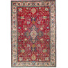 Hand Made Rug Tabriz Persia 193x286 Red Cream